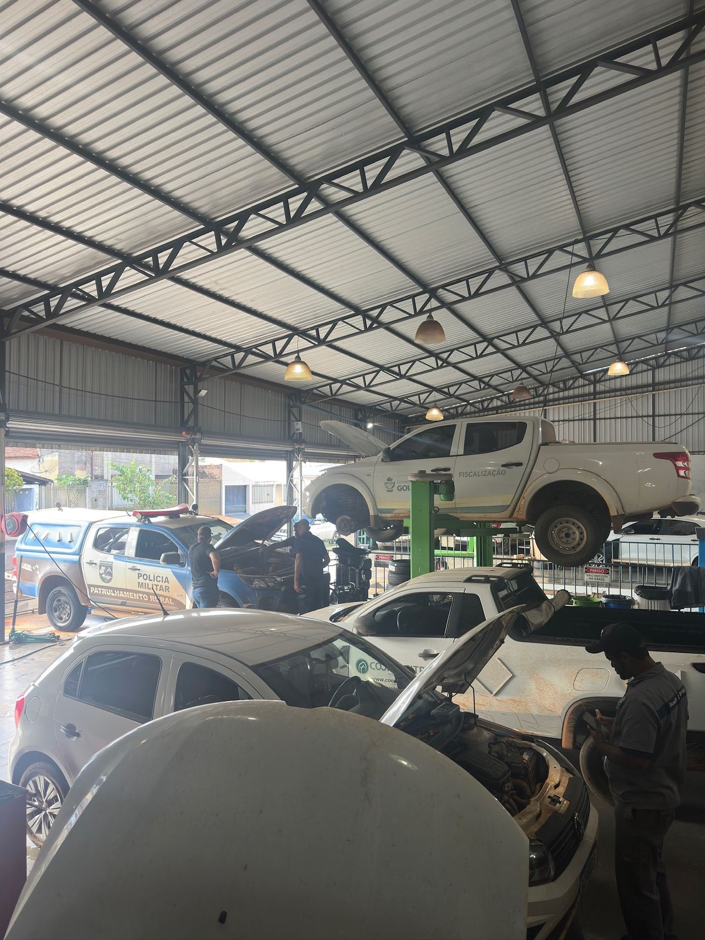 Movimento na oficina — Jataí Auto Center