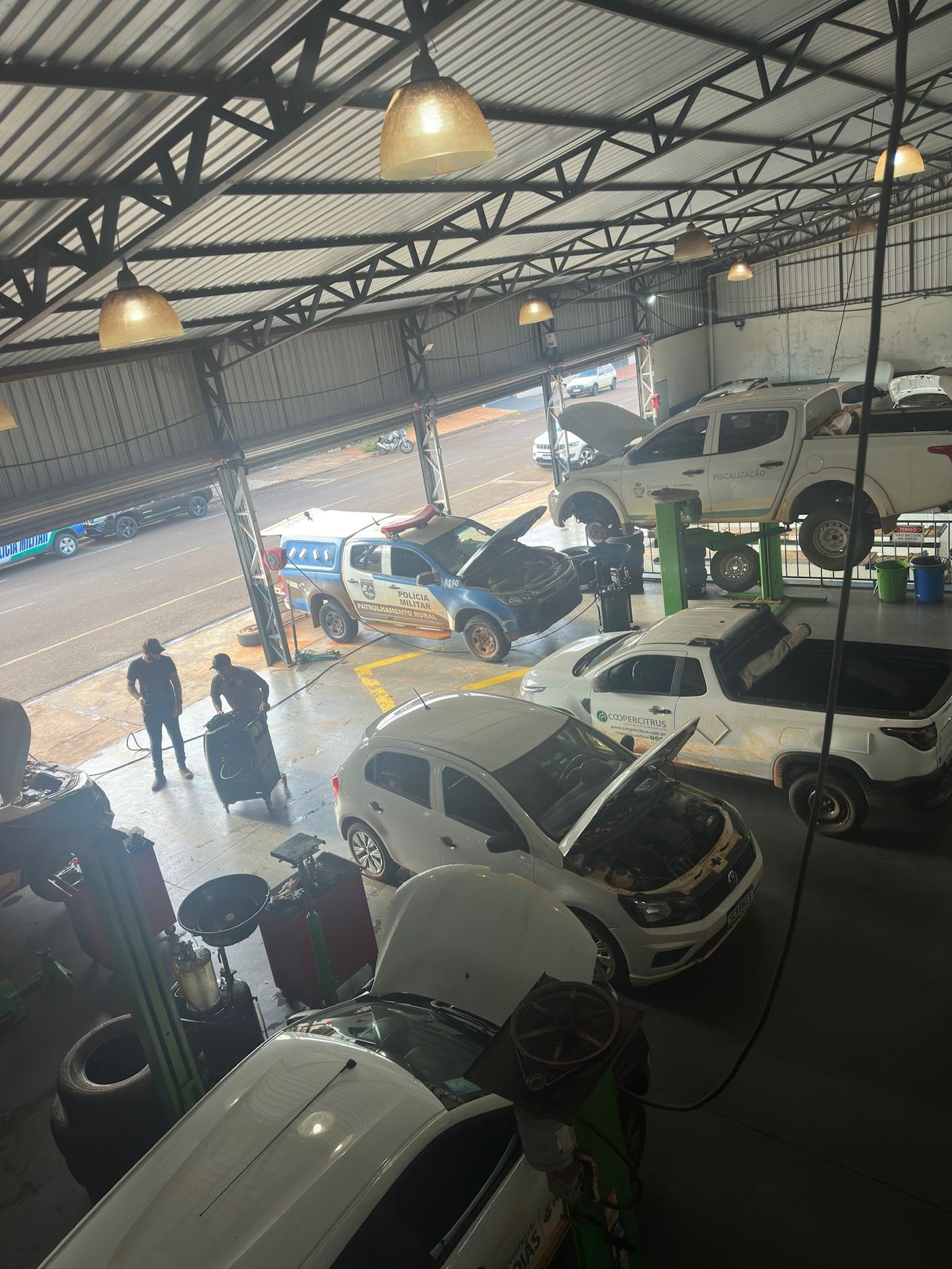 Pátio da oficina — Jataí Auto Center