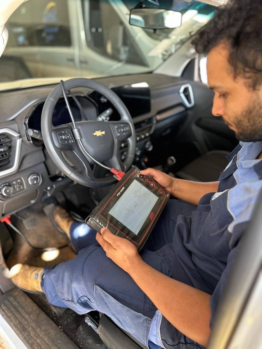 Diagnóstico com scanner Bosch — Jataí Auto Center
