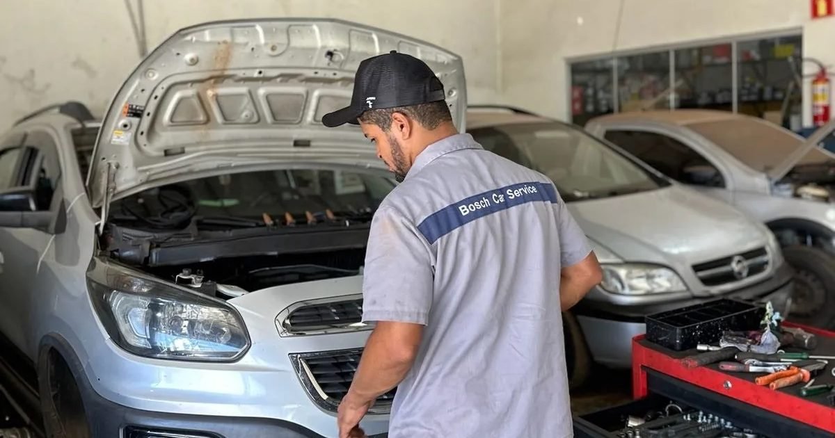 Equipe e estrutura reais da Jataí Auto Center em Jataí